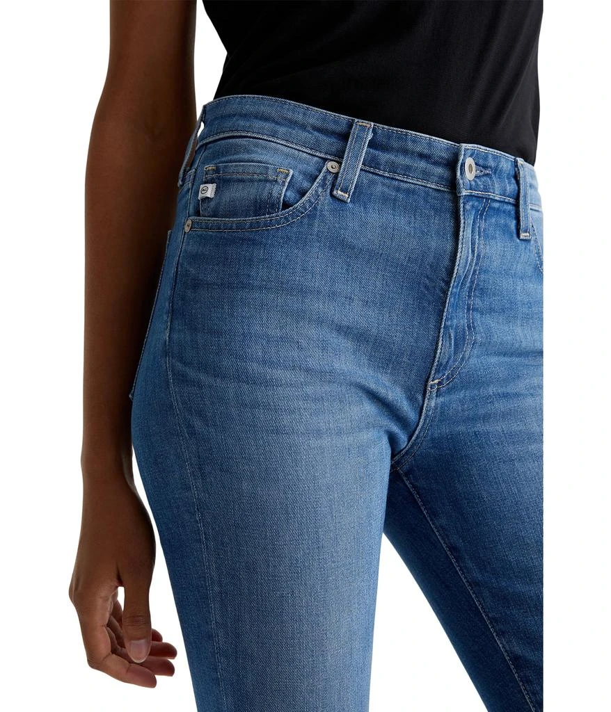 AG Jeans Mari Mid Rise Slim Straight Jeans in Runway 3