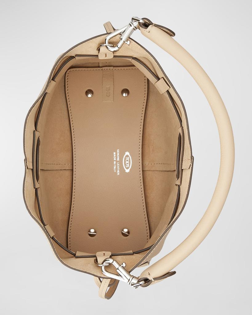 Tod's Mini Di Drawstring Bucket Bag - Tote Bags - Free