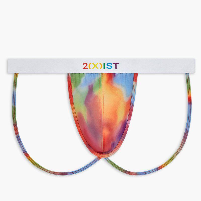 2(X)IST Sliq Jock Strap Rainbow Swirl