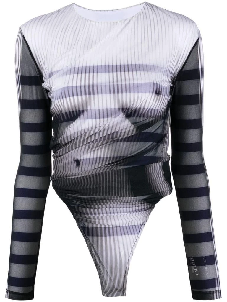 Y/Project Body Morph bodysuit - women -  -  - White 1