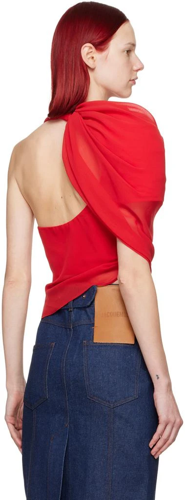 Jacquemus Red Les Sculptures 'Le haut Pablo' Blouse 3
