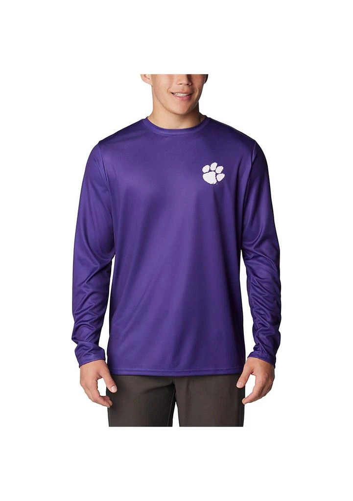 Columbia NCAA Clemson Tigers Terminal Shot Omni-Shade Long Sleeve T-Shirt