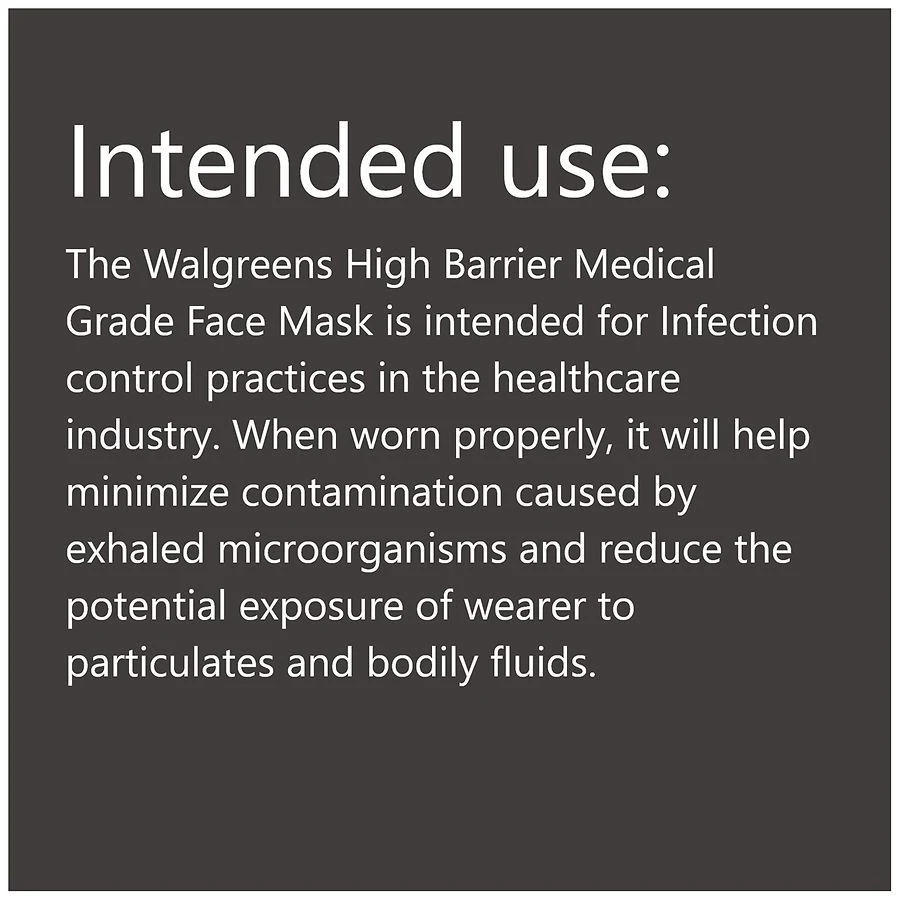 Walgreens High Barrier Medical Grade Face Mask 4