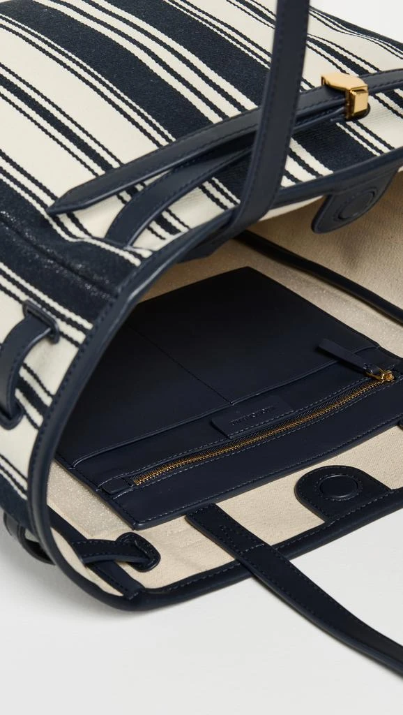 VERONICA BEARD Stripe Canvas Tote 5