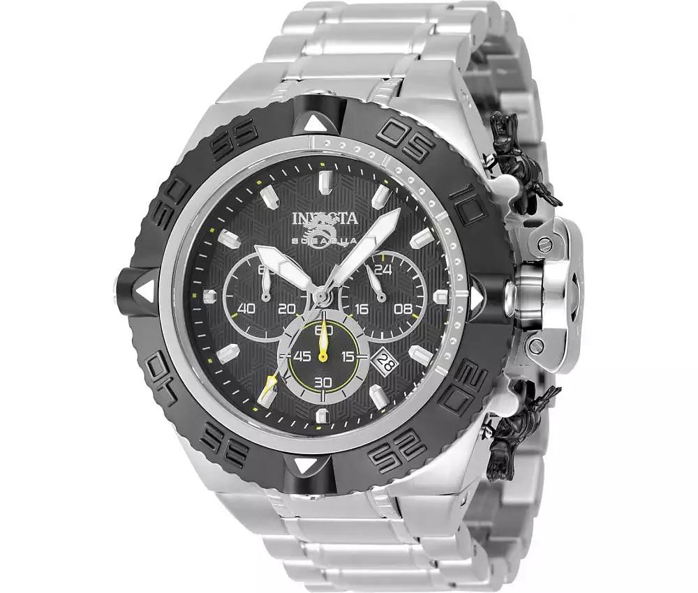 Invicta Men's 48198 Subaqua Noma IV Quartz Chronograph GMT Quartz Black Dial Watch