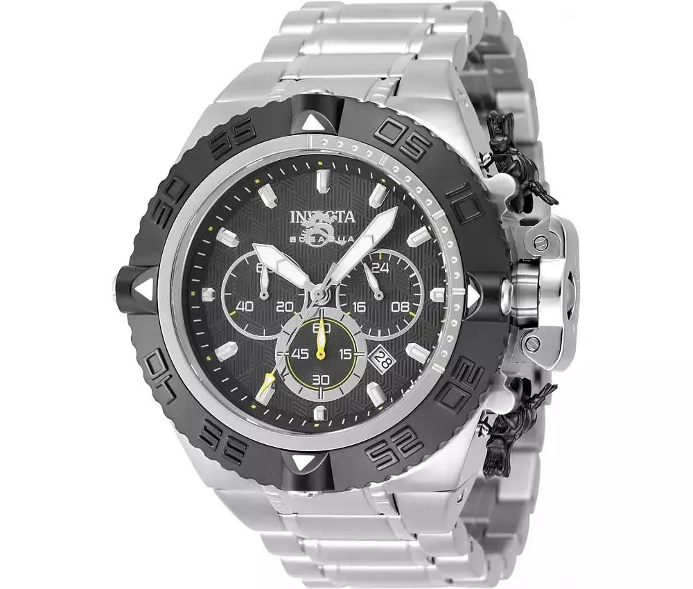 Invicta Men's 48198 Subaqua Noma IV Quartz Chronograph GMT Quartz Black Dial Watch 1