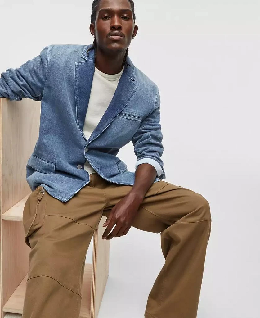 Mode of One Men's Berman Denim Blazer, Exclusively at Macy's 3
