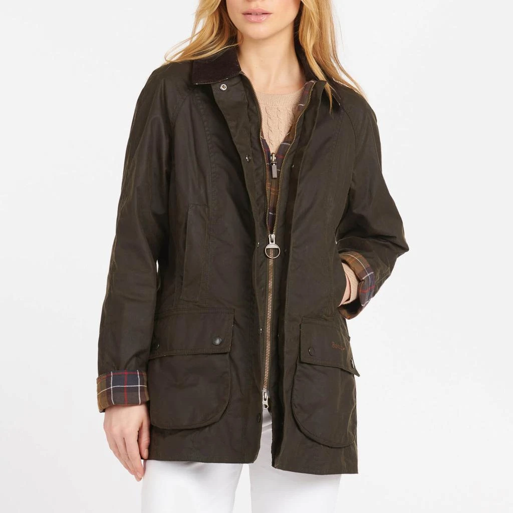 Barbour Barbour Women's Beadnell Wax Jacket - Olive 1