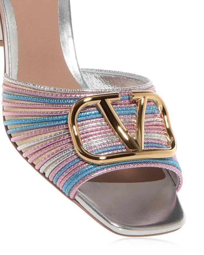 Valentino Women's VLogo Slide Sandals 5