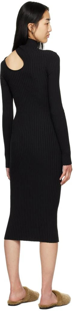 ANINE BING Black Victoria Midi Dress 3