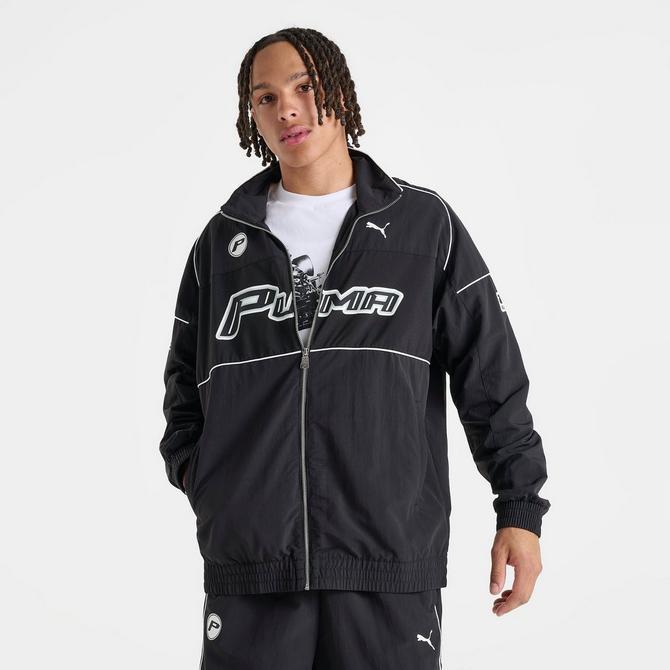 Shop Men's Puma SDS Relaxed Woven Track Jacket on Sale at
