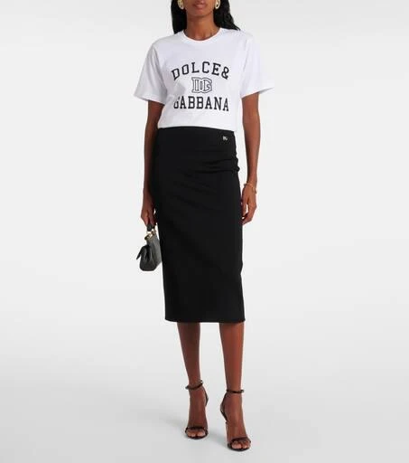 Dolce
Gabbana Logo cotton jersey T-shirt 2