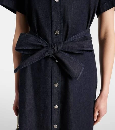 Dolce & Gabbana Belted denim shirt dress 5