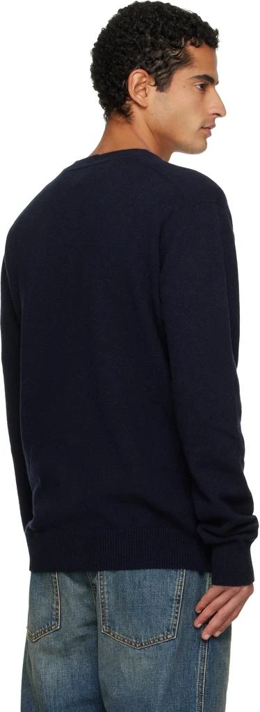 Balmain Navy Eco-Cashmere Cardigan 3