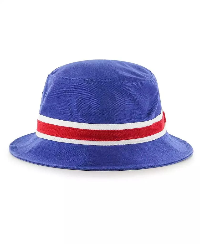 47 Brand Men's '47 Royal New York Giants Striped Bucket Hat 2