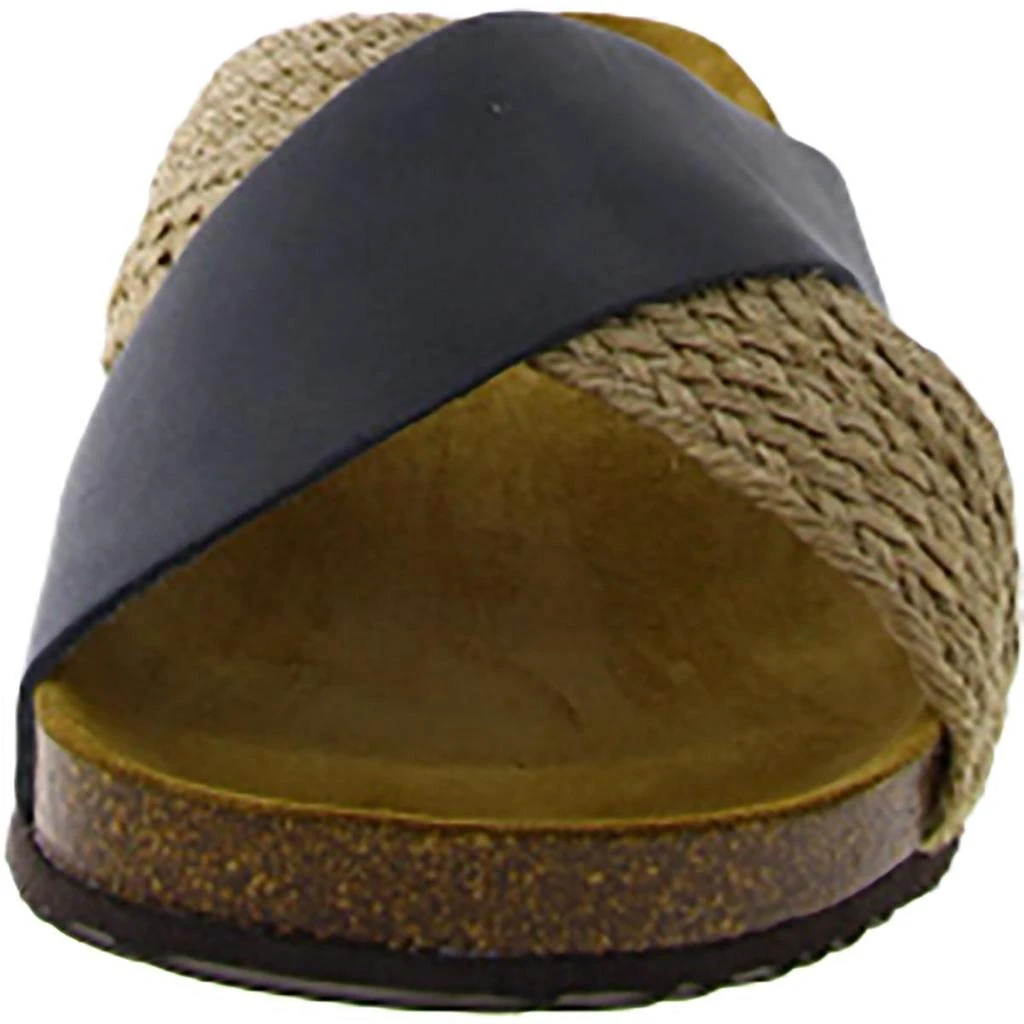 Bearpaw Valentina Womens Leather Padded Insole Footbed Sandals 3