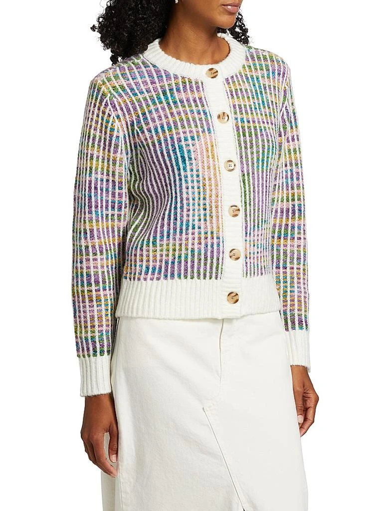 Design History Space-Dyed Crewneck Cardigan 4