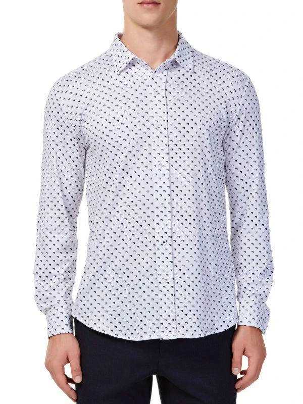 Hyden Yoo Brooks Knit Sport Shirt 1