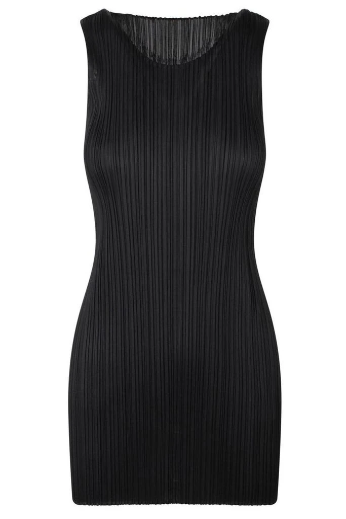 Pleats Please Pleats Please Issey Miyake Pleated Sleeveless Top 1