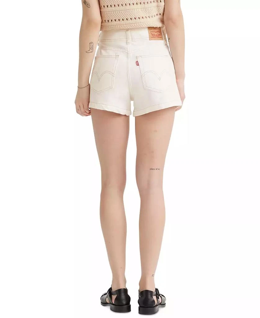 Levi's High-Waisted Cotton Mom Shorts 2