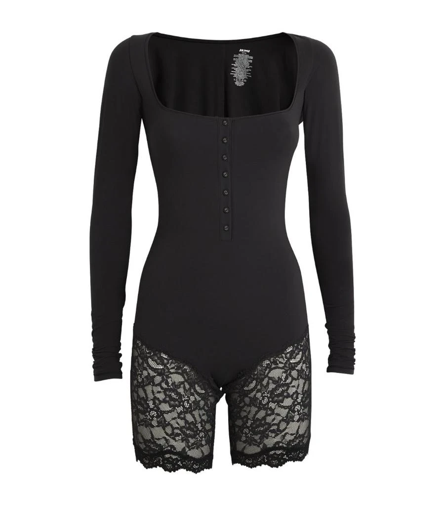 SKIMS Lace Fits Everybody Onesie 1