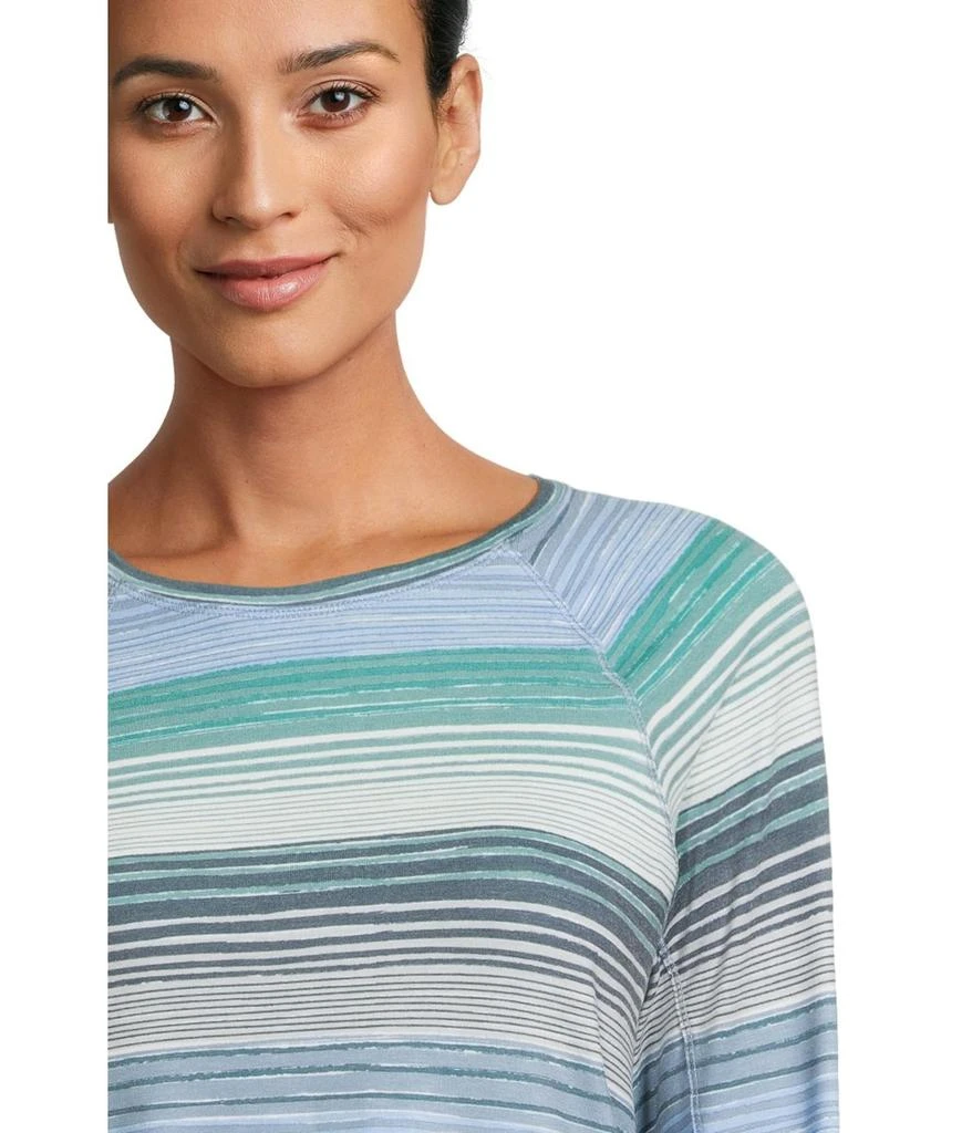 L.L.BEAN Everyday SunSmart® Crew Neck Long-Sleeve Stripe Tee 5