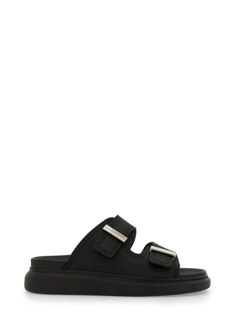 Alexander McQueen Double Strap Slip-On Sandals – On Sale Now  display picture 1
