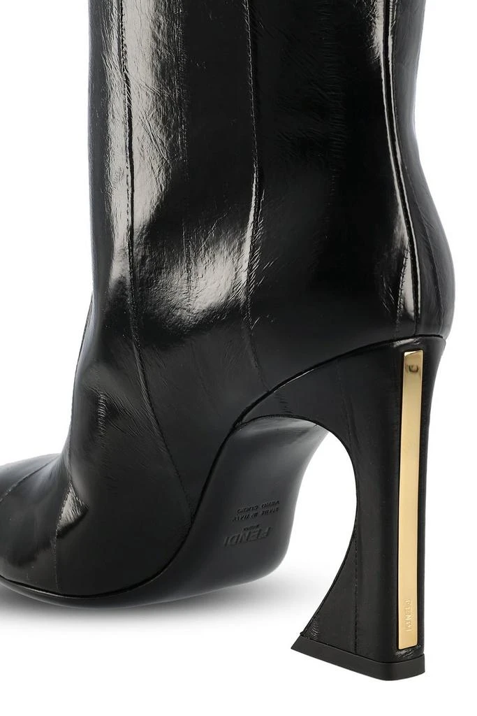 Fendi Fendi Arco Pointed-Toe Tubular Boots 4