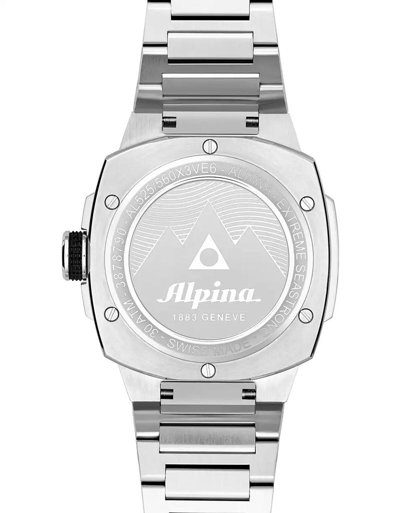Alpina Men's Swiss Automatic Seastrong Extreme Stainless Steel Bracelet Watch 39mm