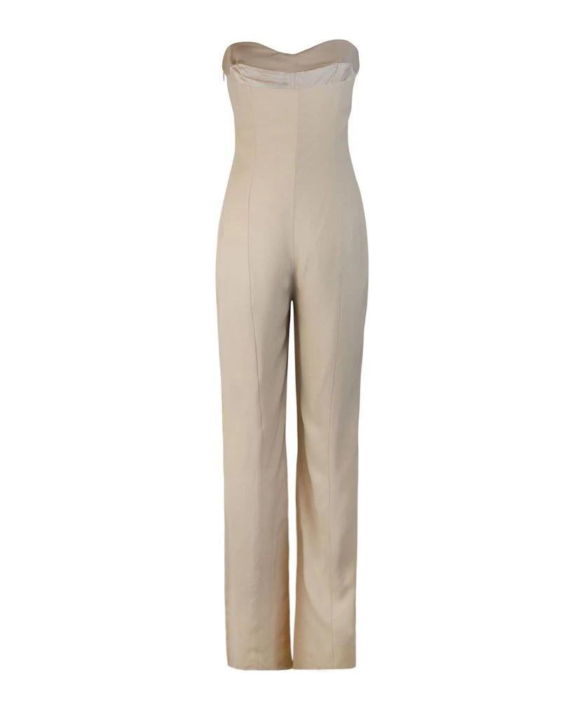 FEDERICA TOSI Federica Tosi Sweetheart Strapless Wide-Leg Jumpsuit 2