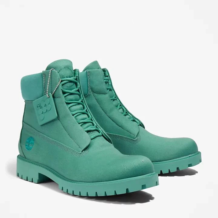 Timberland Timberland x Pangaia Premium Fabric 6-Inch Boot for Men in Green 5