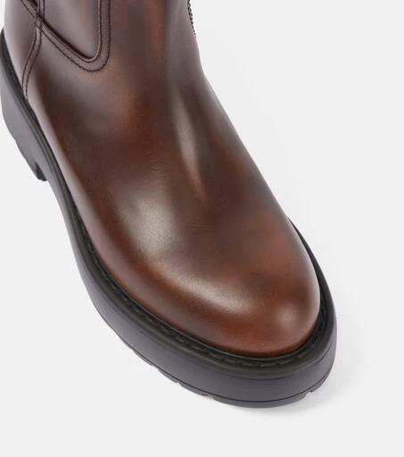 Miu Miu Leather knee-high boots 5