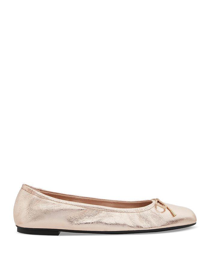 Stuart Weitzman Women's Bardot Bow Ballet Flats