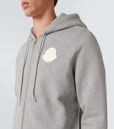 Moncler Cotton zip-up hoodie 5