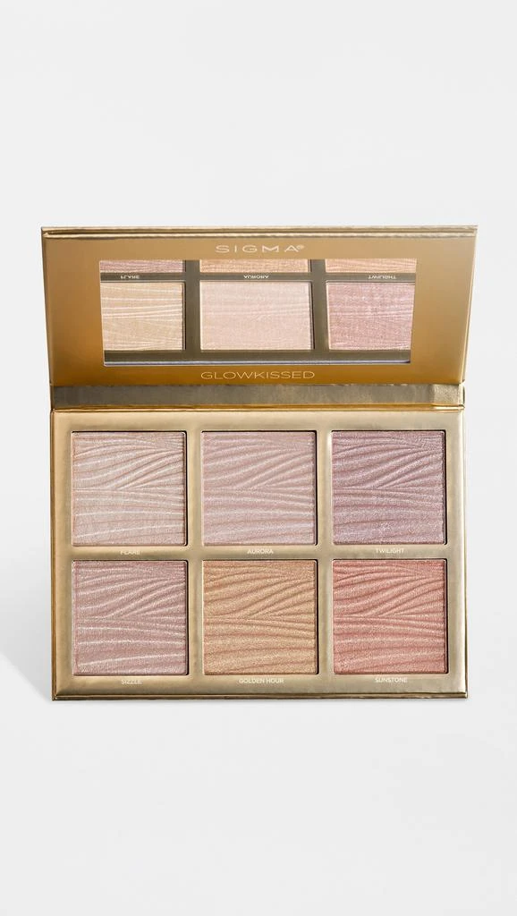 Sigma Beauty Glowkissed Highlight Palette 1