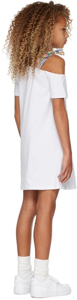 GCDS Kids White Cherry Print Dress 3