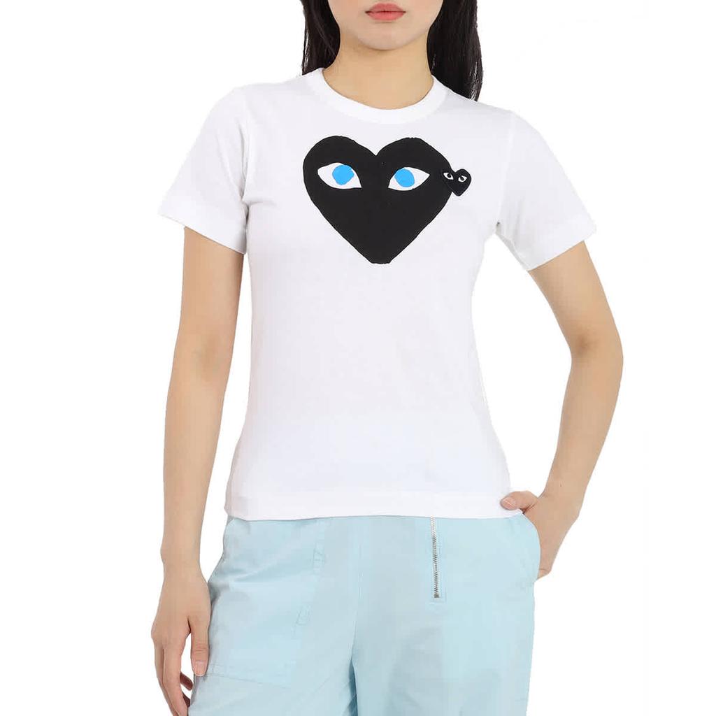Comme des Garcons Printed Heart Cotton T-shirt - T-Shirts