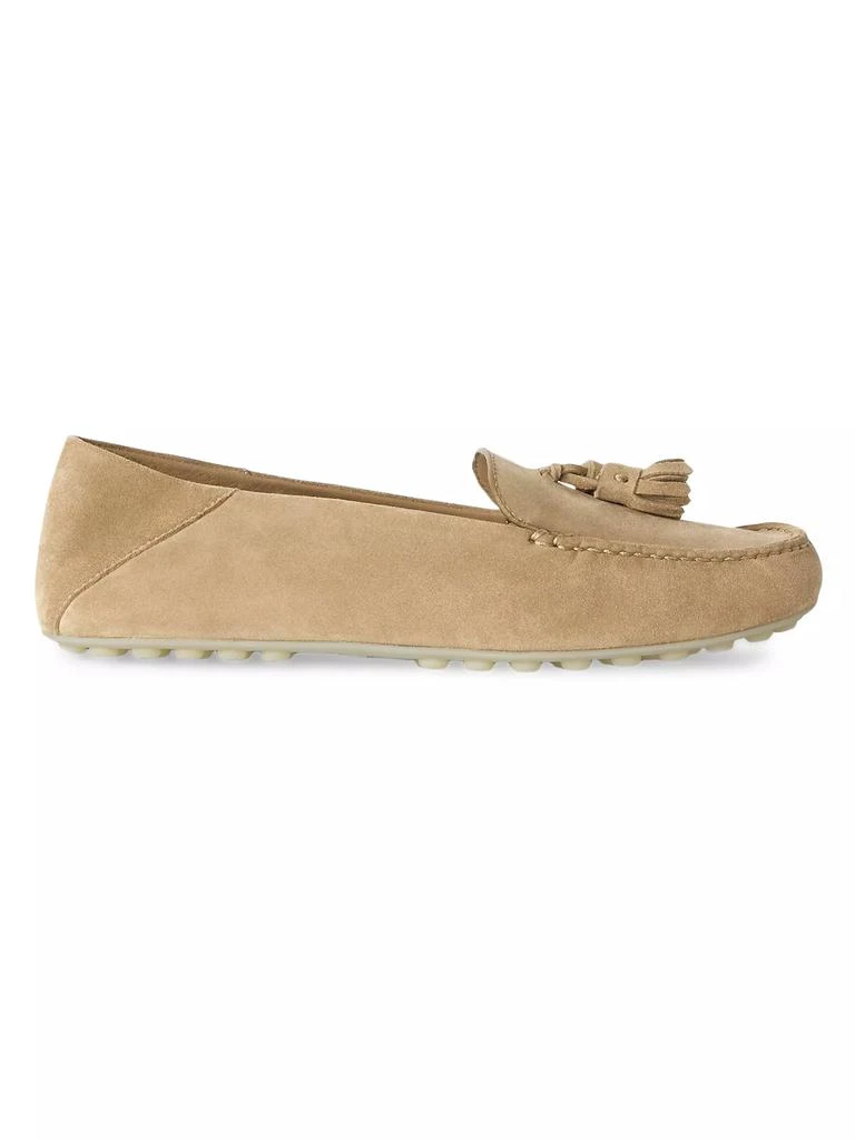 Loro Piana Dot Sole Leather Moccasin Loafers 1