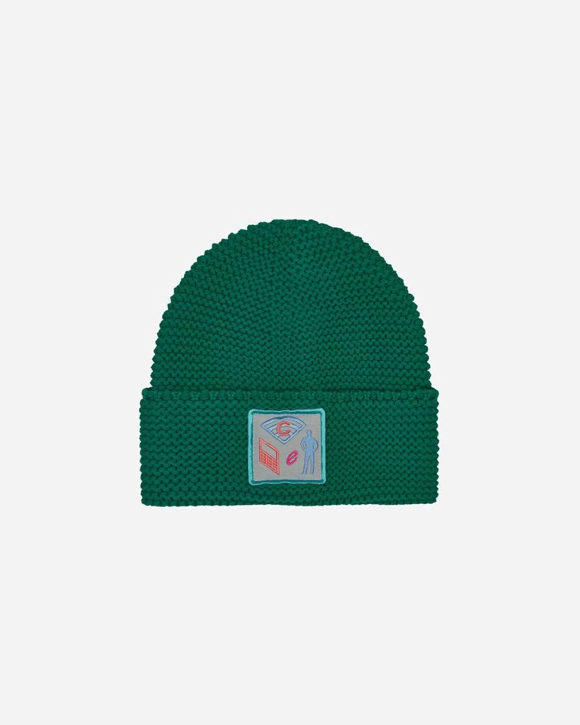 Cav Empt Poly Knit Cap Green 2