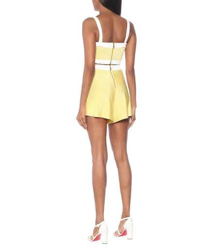 Balmain High-rise knit shorts 3