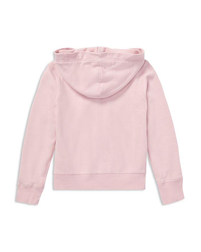 Ralph Lauren Girls' French Terry Zip-Up Hoodie - Big Kid