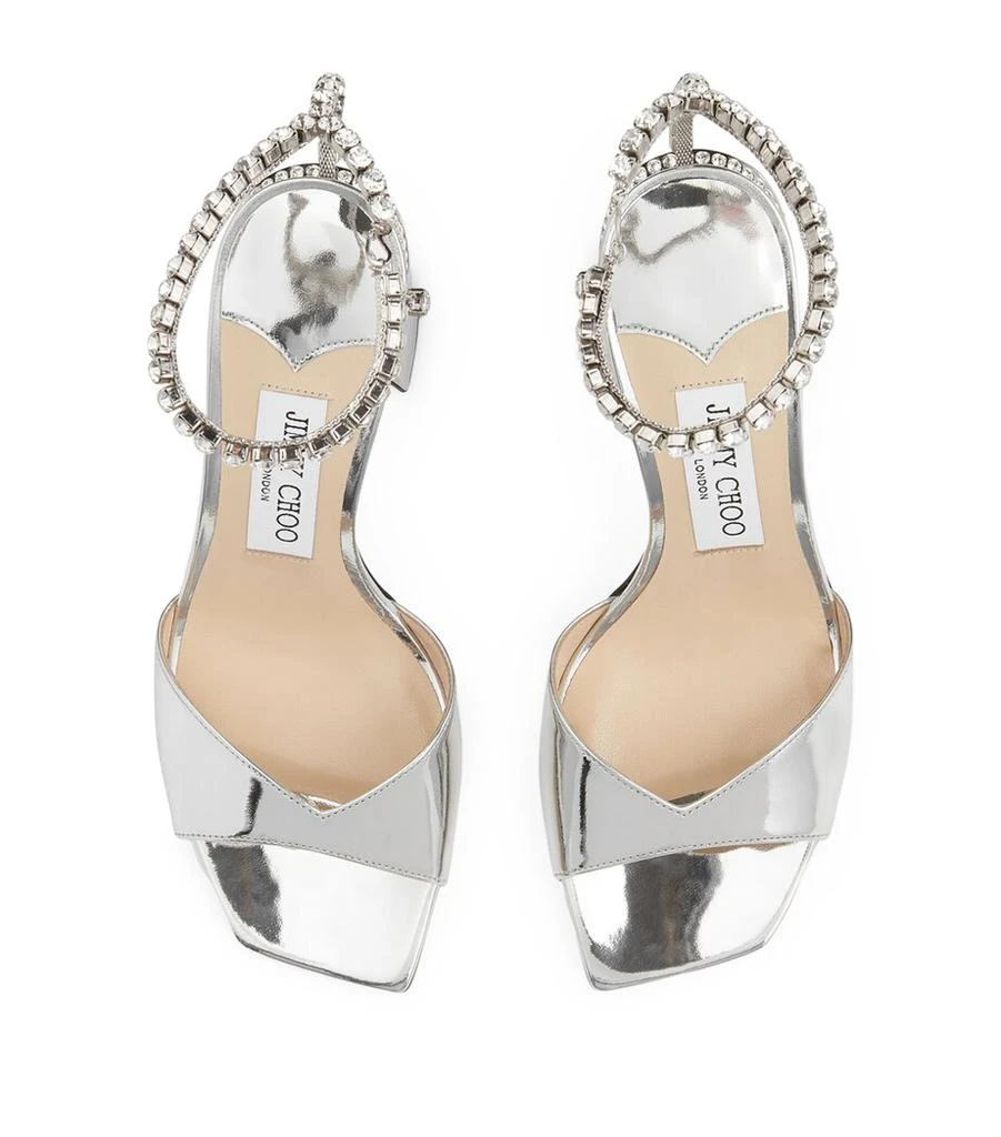 Jimmy Choo Saeda 85 Leather Heeled Sandals 3