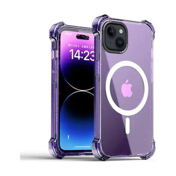 ENTRONIX Entronix [Magnetic] Case Compatible with iPhone 15 - Clear Bounce Frame 6