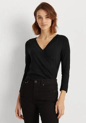 Ralph Lauren Ralph Lauren Surplice Jersey Top 1