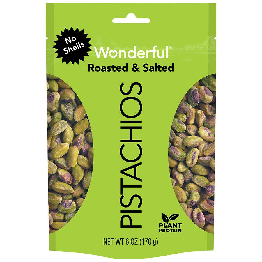 Wonderful No Shell Pistachios Roasted & Salted