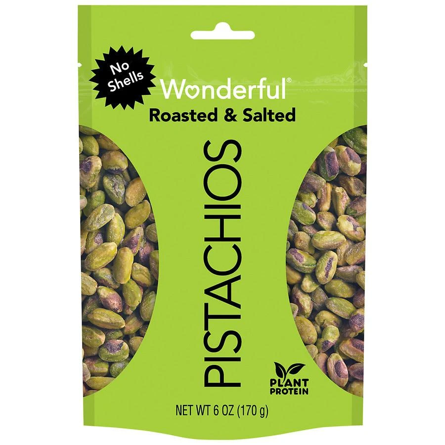 Wonderful No Shell Pistachios Roasted & Salted 1