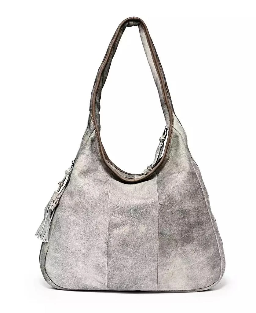 OLD TREND Women's Genuine Leather Dorado Expandable Hobo Bag 4