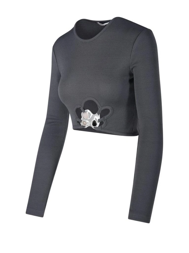 Christopher Esber Trio Stone Cropped Top 2