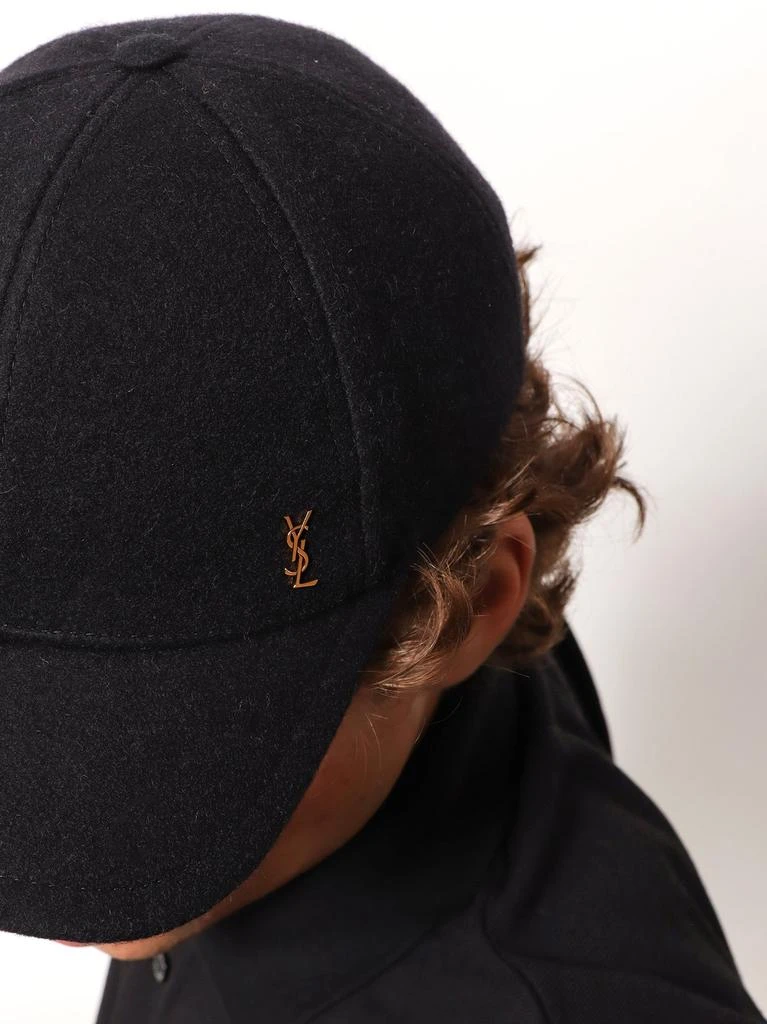 Yves Saint Laurent Wool baseball hat 2