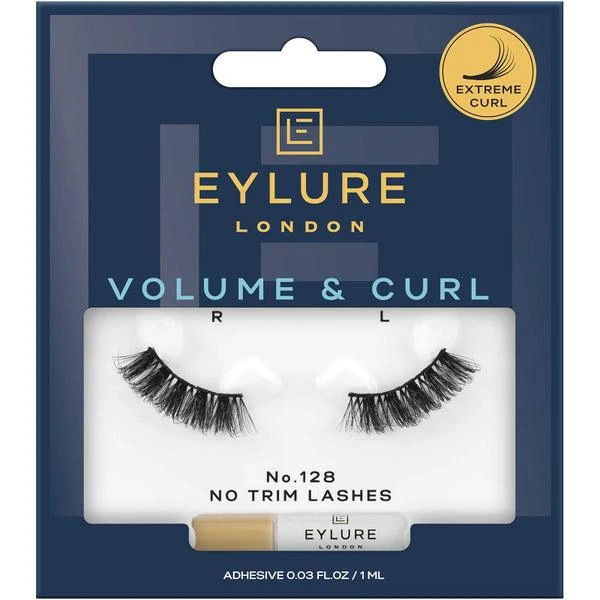 EYLURE Eylure 3/4 Length False Lashes - Volume & Curl No. 128 1
